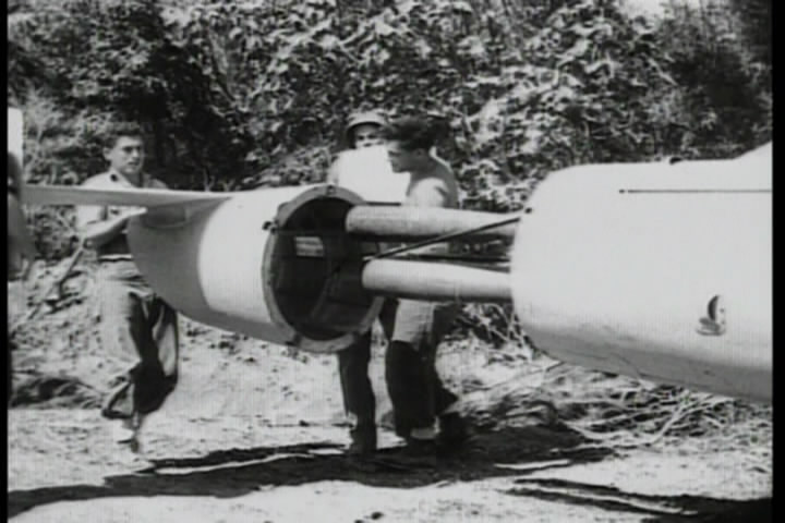 world war 2 pictures of bombs. A baka omb after the war.