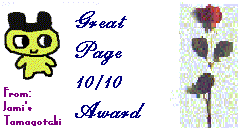 Great Page 10/10 Award