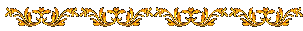 Scrolly gold bar