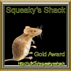 Squeaky's Shack Gold Award