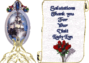 Salutations - Thank you For Your Visit - Lady Lyn
