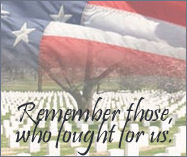 Remember those who fought for us.