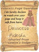Princess Page Guardian - Princess Adeola