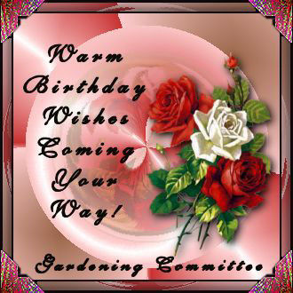 From the Gardening Committee