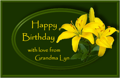 From Grandma Lyn