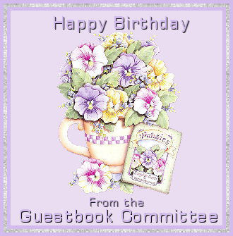 From the Guestbook Committee
