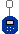 Blue Tamagotchi