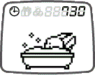 Pikachu bathing