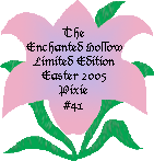 The Enchanted Hollow Limited Edition Easter 2005 Pixie #41