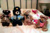 Teddy, Martin, Nicholas, Long John Sleepyhead, Hello Kitty, and Christopher