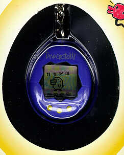 Navy blue with black Tamagotchi