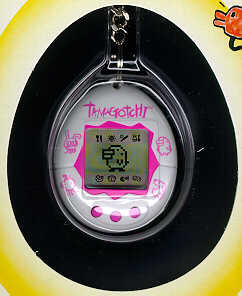 White with pink Tamagotchi