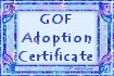 GOF Adoption Certificate