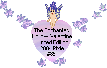 The Enchanted Hollow Valentine Limited Edition 2004 Pixies #85
